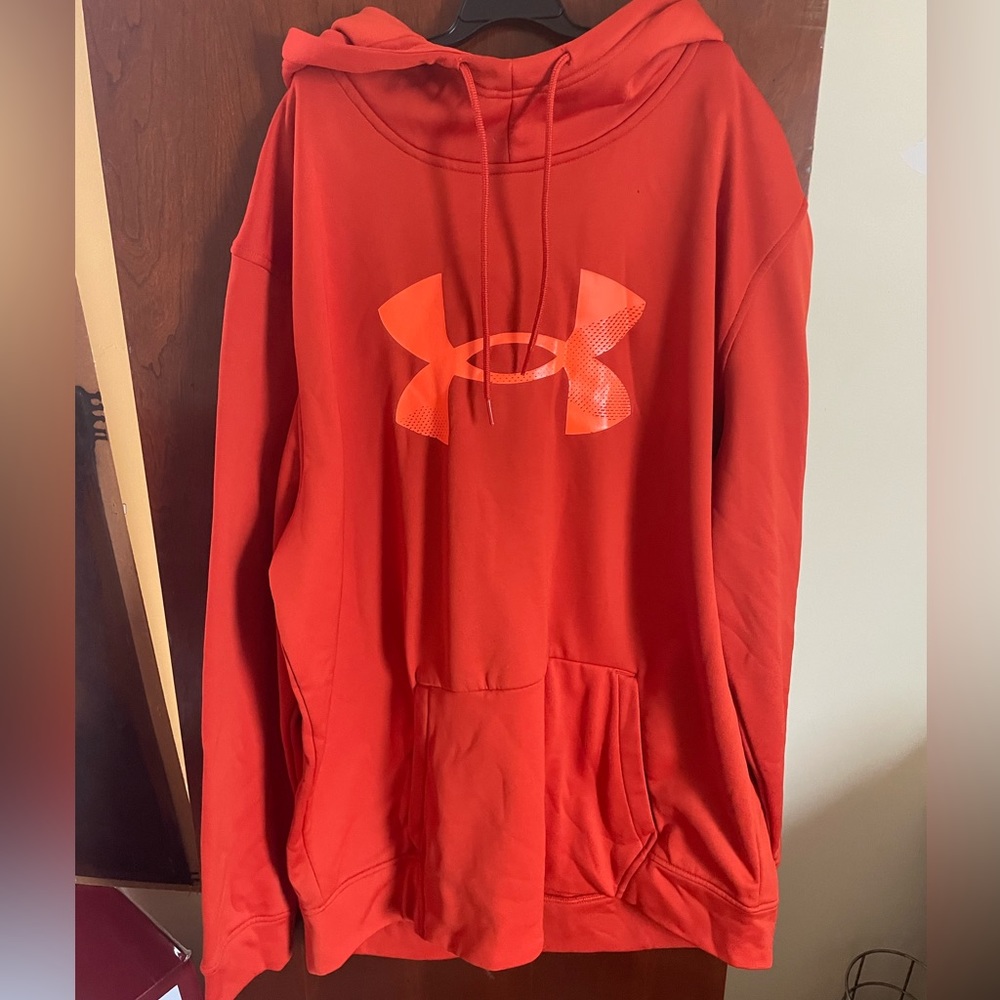 Orange hoodie